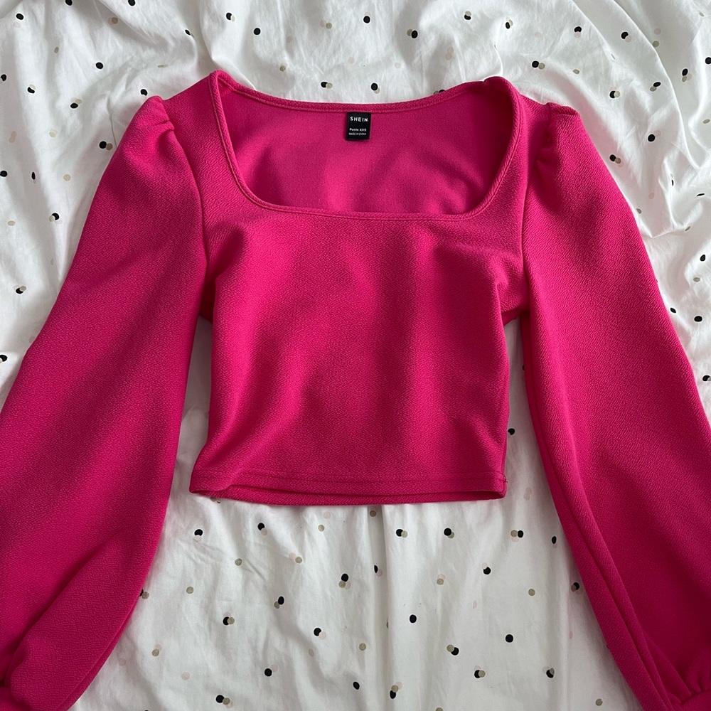 Pink blouse